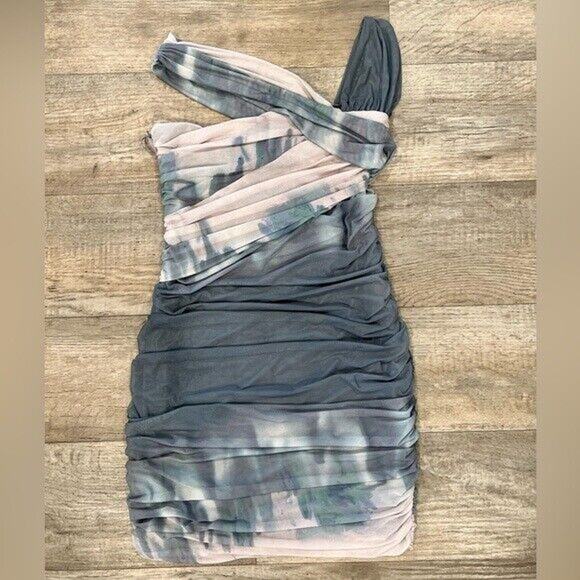 ZARA Ruched Mini Dress NWT - Picture 16 of 17